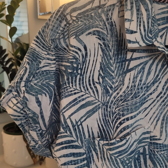 Far West 1977 short sleeve printed blouse size xl - Picture 2 of 9